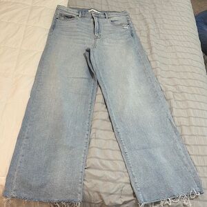 Altar'd State Light Blue Flare Jeans